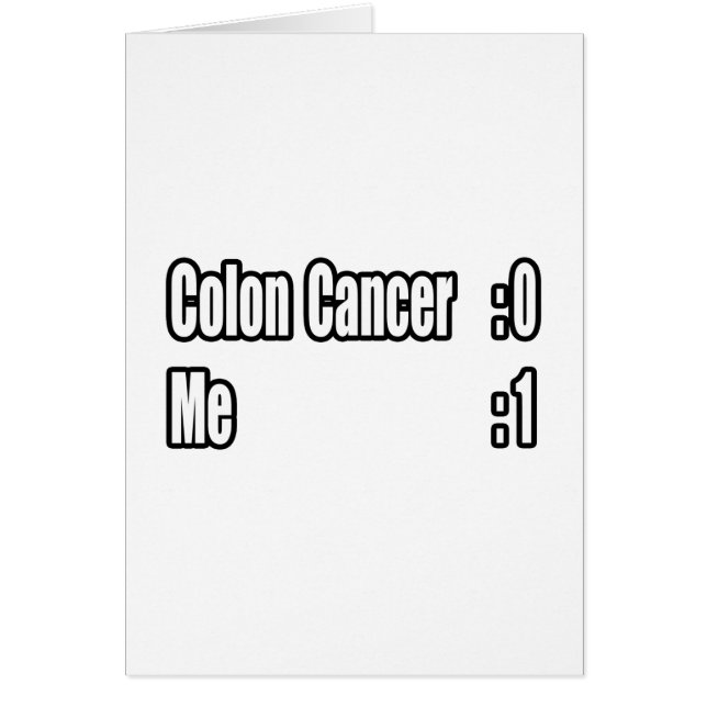 Je Bats Le Cancer Du Colon (Tableau De Bord) (Devant)