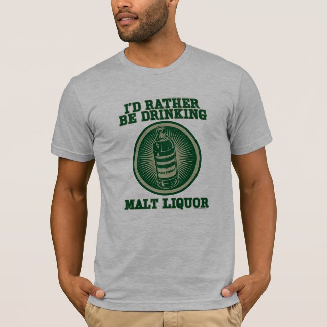 Je boirais plutôt le T-shirt de boisson alcoolisée (Devant)