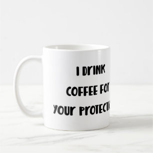 Je bois du café pour votre tasse de protection