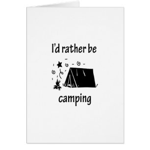 Je camperais plutôt