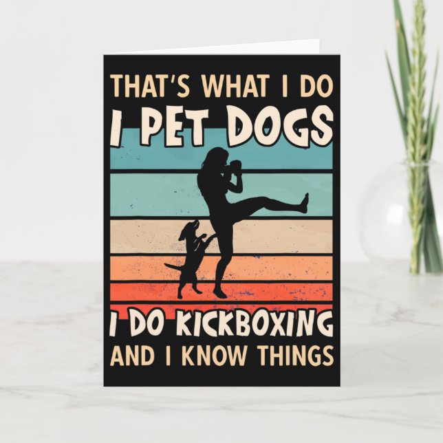 Je caresse les chiens Je fais des modèles de kickb (Devant)