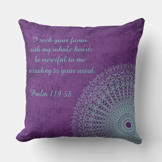 Je Cherche Votre Faveur Coussin Décoratif Réversib (Recto)