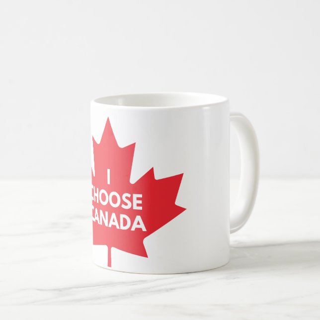 Je choisis Canada Mug (Devant droit)