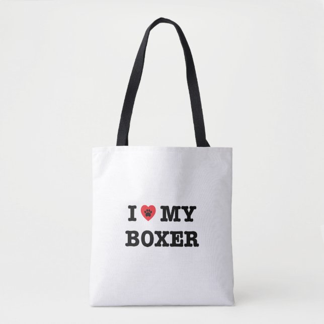 Je Coeur Mon Sac fourre-tout Boxer (Devant)