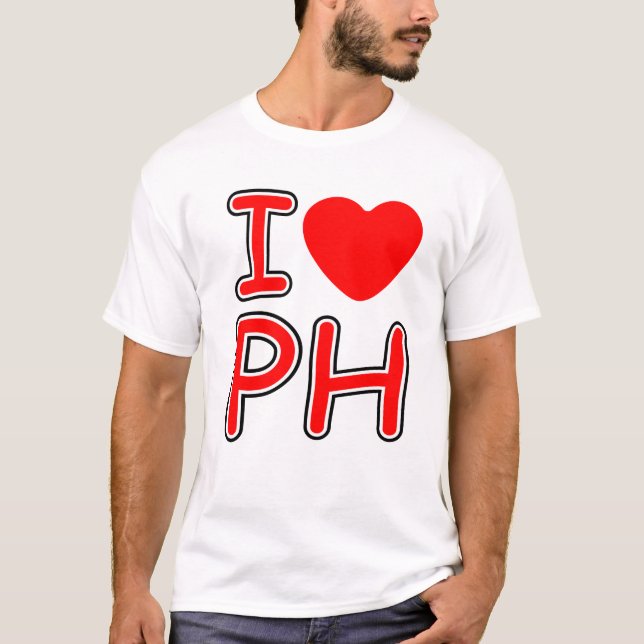 Je coeur PH T-shirt (Devant)