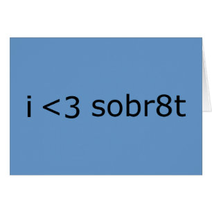 Je coeur Sobriété