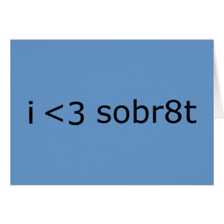 Je coeur Sobriété