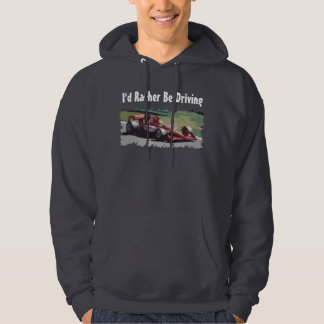 Je conduirais plutôt le sweat - shirt à capuche de