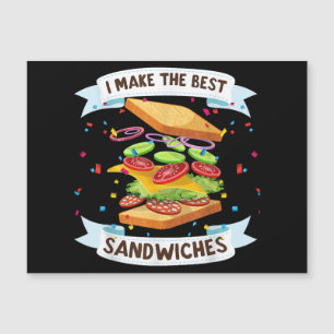 Je confectionne les meilleurs sandwichs pour les a