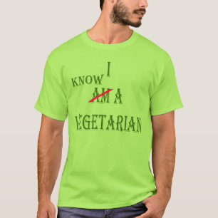 Je connais un T-shirt végétarien