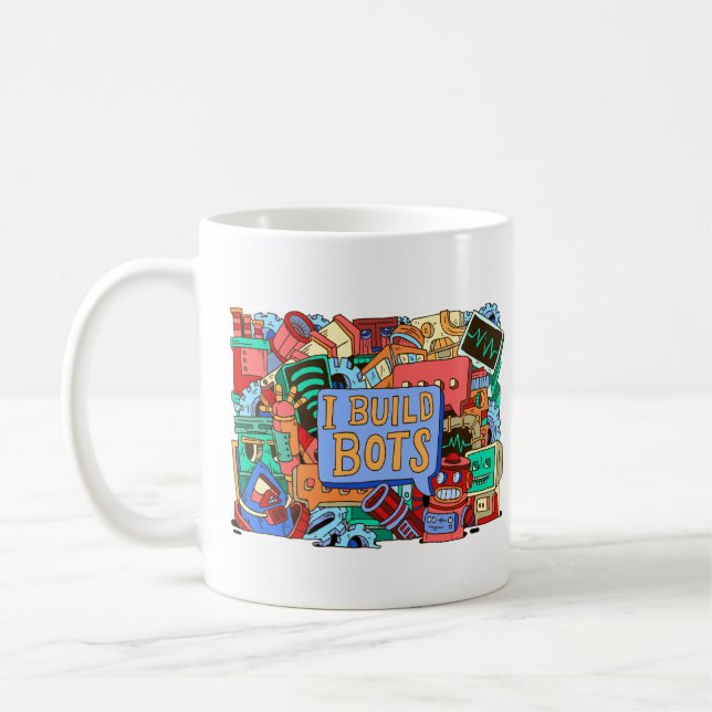 Je construis la tasse de café de Chatbot de Bots (Gauche)