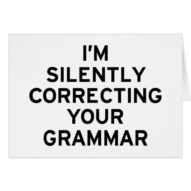 Je corrige la grammaire (Devant horizontal)