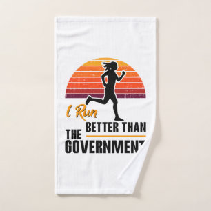 Je cours mieux que le gouvernement Funny Runner