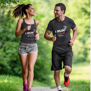 Je Cours Pour Brûler Le T-Shirt Fou