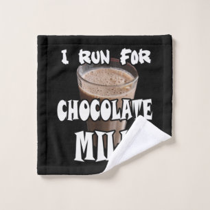 Je cours pour le lait chocolaté Running