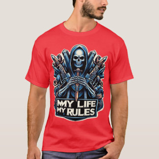 Je crée ma vie, mes règles" - T-shirt de l'autonom