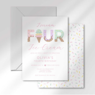 Je crie pour une invitation à une fête d'anniversa
