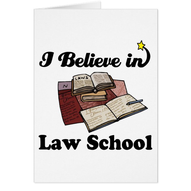 je crois à l'école de droit (Devant)