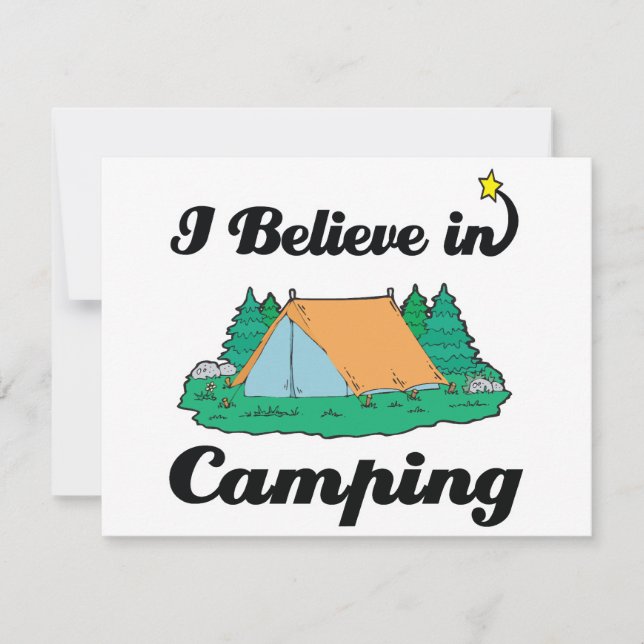 je crois au camping (Devant)