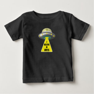 Je Crois Au T-shirt Alien D'OVNI
