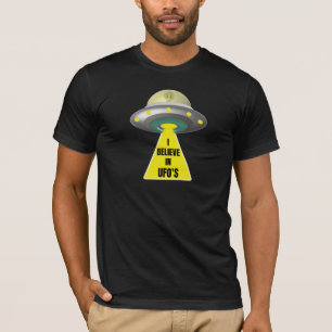 Je Crois Au T-shirt Alien D'OVNI