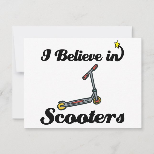 je crois aux scooters (Devant)