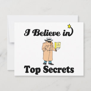 je crois aux secrets les plus importants