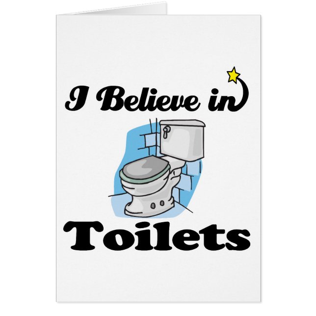 je crois aux toilettes (Devant)