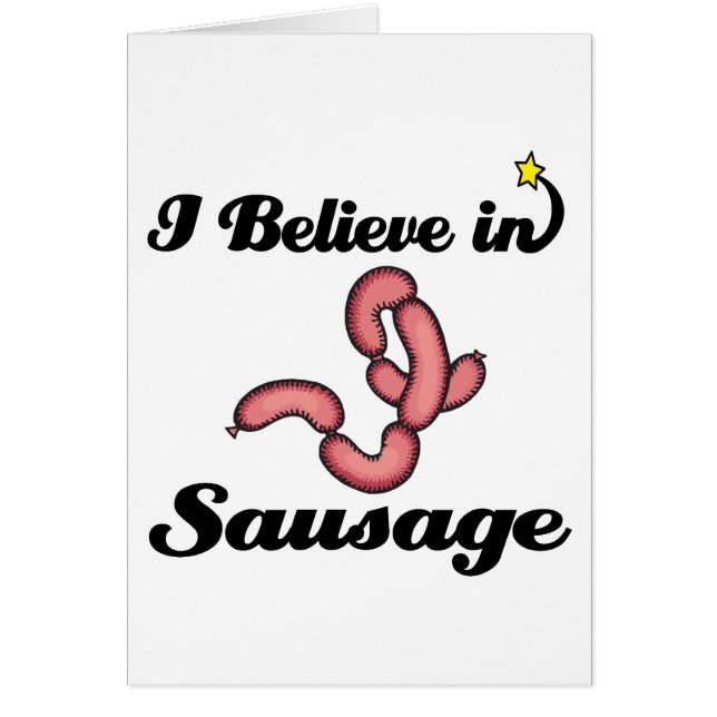 je crois en la saucisse (Devant)