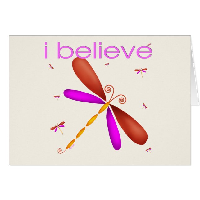 Je crois en libellules (Devant horizontal)