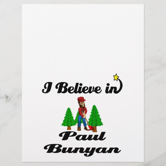 je crois en paul bunyan (Devant)