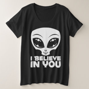 Je crois en toi, Alien en blanc