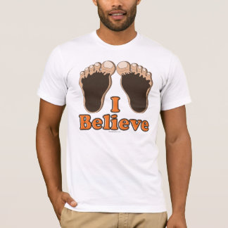 Je crois le T-shirt de pièce en t de Bigfoot