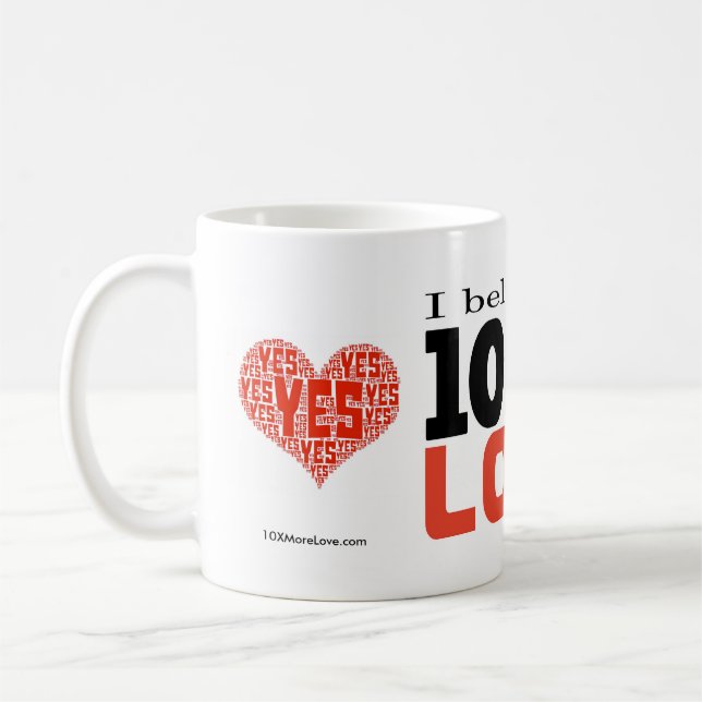 "Je crois tasse de café de 11oz dans 10 plus (Gauche)