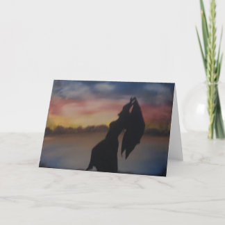 "Je danse" la carte de voeux