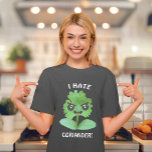 Je déteste Coriander T-Shirt<br><div class="desc">Je déteste Coriander T-Shirt - Coriander est le mal pur ! Cette campagne prend de l'ampleur partout dans le monde. Rendre certains haineux de coriandre très heureux avec ce t-shirt hilarant. Ne retardez pas, étendez la parole et attrapez cette chemise. Rejoignez la lutte pour interdire la coriandre maintenant ! LOL...</div>