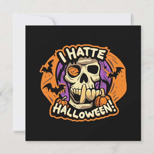 je déteste halloween (Devant)