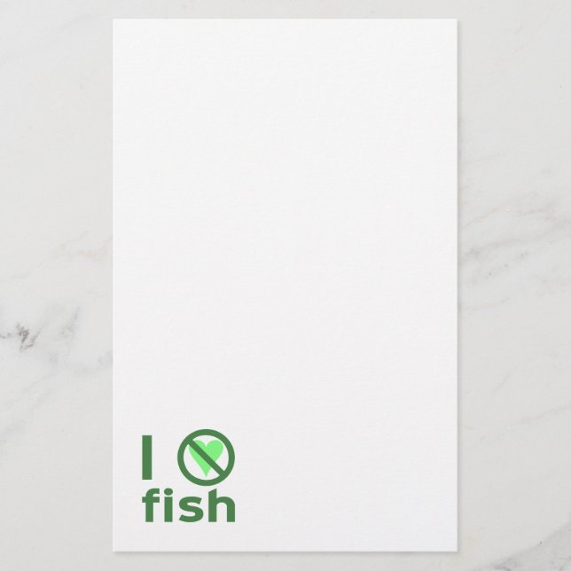 Je déteste le poisson (Devant)