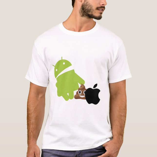 Je déteste le T-shirt Homme Apple (Devant)