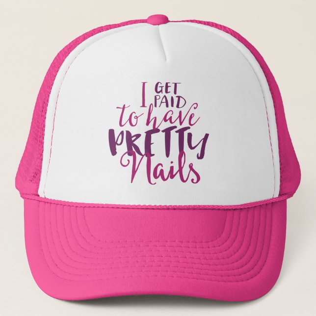 Je deviens payé pour avoir le joli casquette de (Devant)