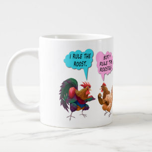 Je dirige la tasse à café géante roost