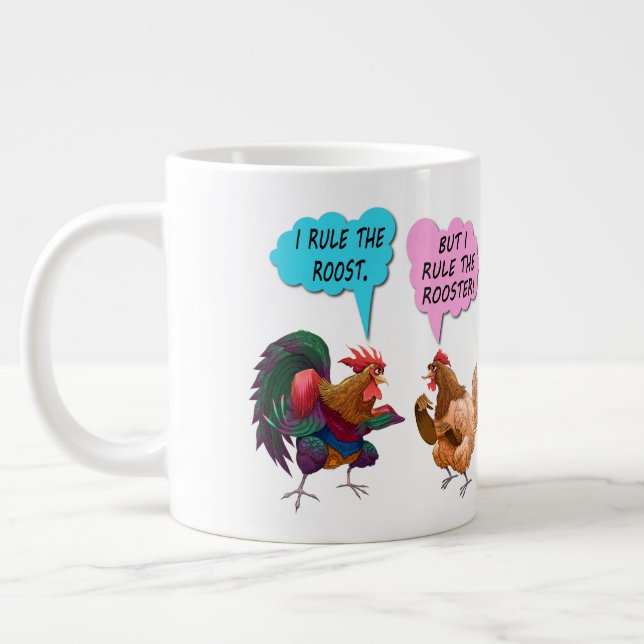 Je dirige la tasse à café géante roost (Gauche)