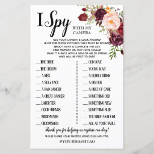 Je espionne jeu de réception de mariage anglais es