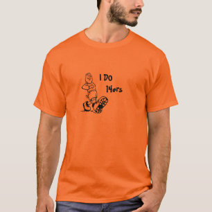 Je FAIS 14ers, T-Shirt de Cartoon Hiker