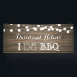 Je fais BBQ Rustic Wood Mariage Bannière d'engagem<br><div class="desc">JE FAIS BBQ Rustic Wood Mariage Bannière d'engagement. Pour plus de personnalisation,  cliquez sur le bouton "Customiser" et utilisez notre outil de conception pour modifier ce modèle.</div>