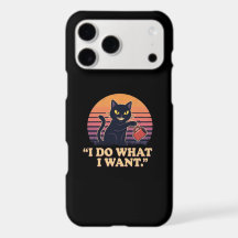 Je fais ce que je veux Drôle Chat Noir 