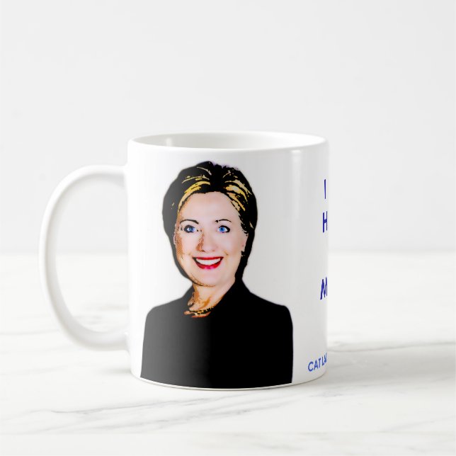 "Je fais confiance : Tasse de Hillary et de mon (Gauche)