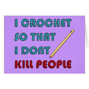 Je fais du crochet,
