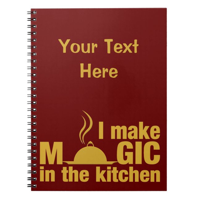 Je fais Magic carnet personnalisé (Devant)