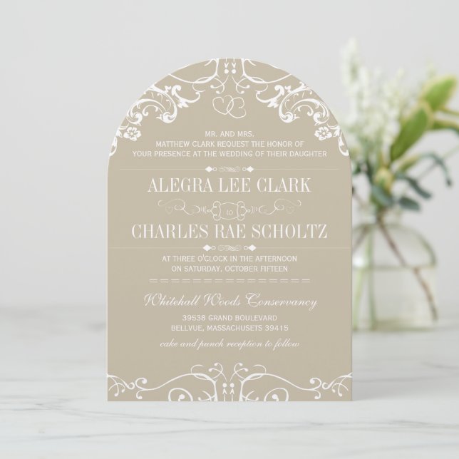 Je fais moi-même AUSSI  Cartes d'invitation à typo (Debout devant)